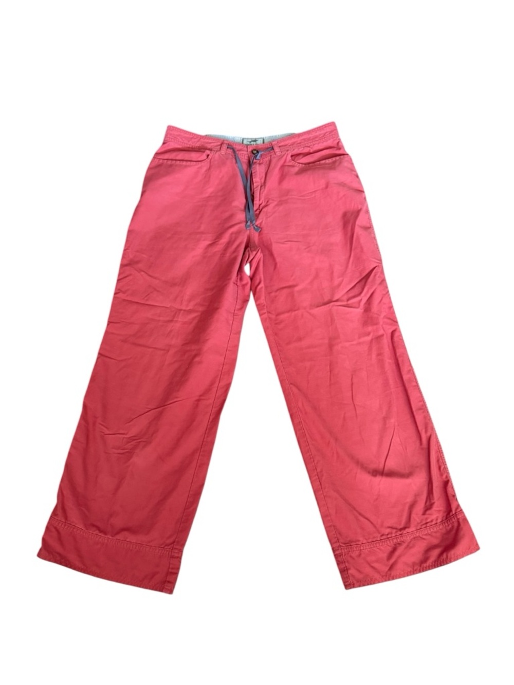 Horny Toad Wide Leg Drawstring Salmon Casual Pants